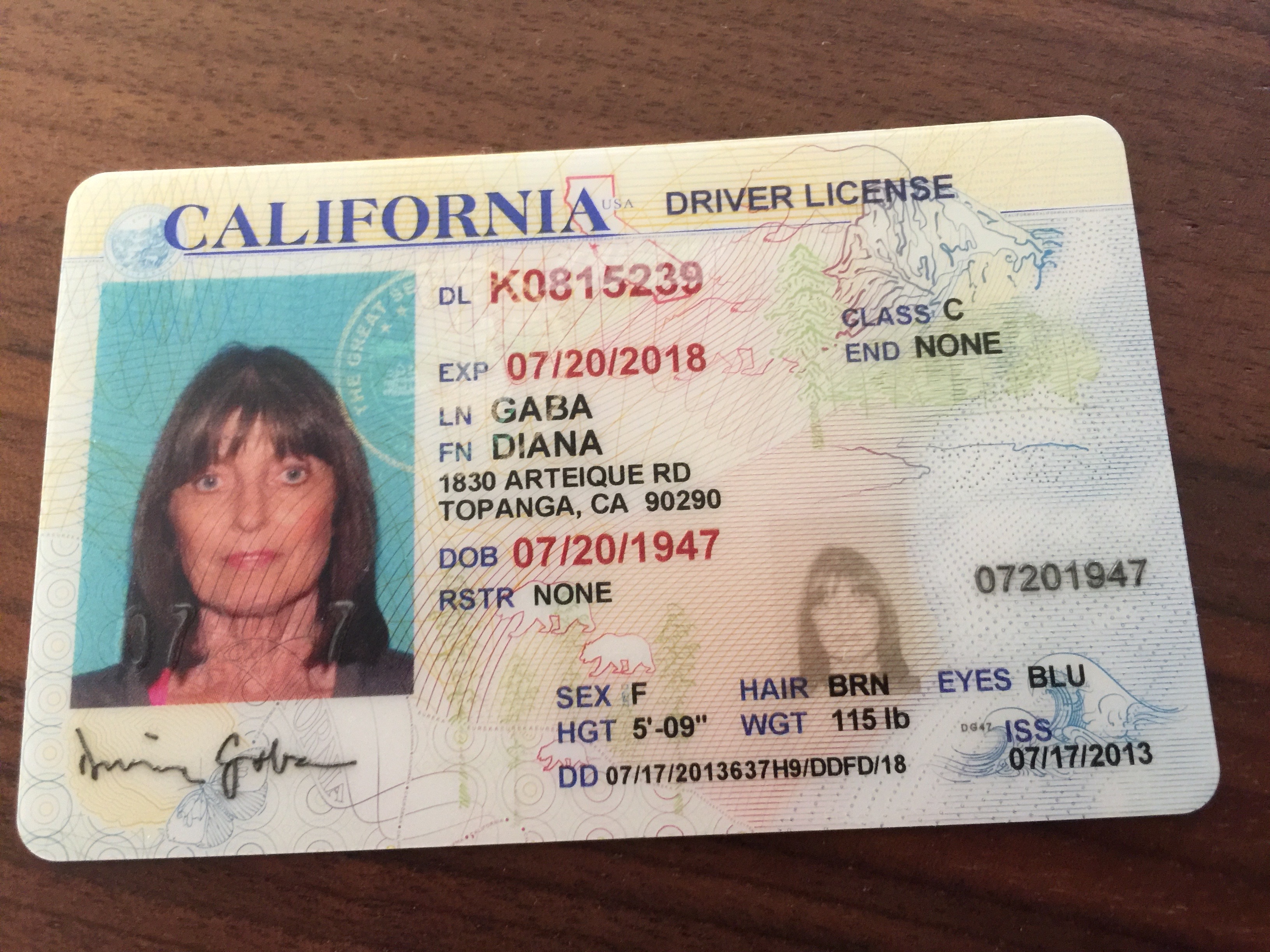 16+ Senior Citizen Id Card California Pics Alvin D. Scott